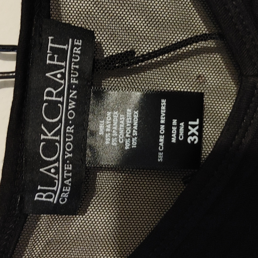 Black Mesh Crop Top - Picture 9 of 11
